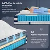 Matelas 90x200, 26 cm, avec surmatelas intégré, matelas à Voir les images du produit 4