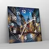 Wanduhr - Quadrat - Glasuhr - Krakau Kirche Mariacki - Produktbild-Vorschau 4