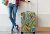 MuchoWow® Koffer Handgepäck Trolley Rollkoffer Kleine Produktbild-Vorschau 5