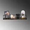 Skye Decor, Syringa, nástěnné police, černá, dřevo, 60 x 10 Náhled obrázku produktu 6