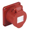 Presa CEE da incasso diritta 400V 32A 4P 75x75 mm Anteprima dell’immagine prodotto 2