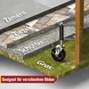 Torrolle 100mm, Torrolle mit Bremse bis 100 kg Produktbild-Vorschau 3