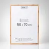 A framed poster with text and symbols on a white background. Produktbild-Vorschau