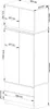 Kleiderschrank mit 90 cm Auszug LOTA - weiß Produktbild-Vorschau 5