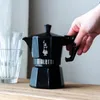Bialetti Moka Exclusive, Mokka-Kanne, Schwarz, Aluminium, 3 Produktbild-Vorschau 2