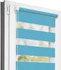 Estika Doppelrollo Klemmfix - 40 x 220 cm - Himmelblau - Produktbild-Vorschau 1