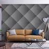Selbstklebende Folie Fototapete - Grey symmetry - geometric Produktbild-Vorschau 2