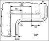 KESEBÖHMER LINERO K 16 Papierrollenhalter 1 edelstahlfarbig Produktbild-Vorschau 3