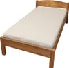 Einzelbett Eiche massiv geölt Holzbett Bett 90x200 #4521 Produktbild-Vorschau 1