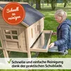 zooprinz Hühnerstall Happy Huhn XXL mit riesen Auslauf Produktbild-Vorschau 6