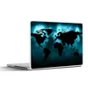 MuchoWow® Laptop Aufkleber Sticker Cover Weltkarte - Produktbild-Vorschau 1