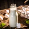 KADAX Milchflaschen 1L mit Schraubverschluss, leere Produktbild-Vorschau 2