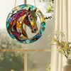 Acryl-Pferde-Sonnenfänger, Buntglas-Effekt, Produktbild-Vorschau 6