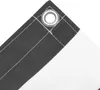 vidaXL Pare-vue pour balcon Anthracite et blanc 75x500 cm Voir les images du produit 2