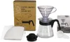 Hario Einstiegssset koffie, 4-delig, glas, zwart, V60 Craft Productafbeelding-voorbeeld 1