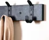 ACAZA Garderobe - 16 Haken - 88 cm - Schwarz - Hängend - Produktbild-Vorschau 10