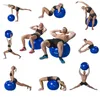 Tunturi Anti Burst fitness míč s pumpičkou - Míč na jógu 75 Náhled obrázku produktu 11
