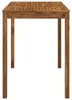 Table de jardin, bois massif d'acacia, dimensions : 141 x Voir les images du produit 4
