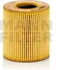 A close-up studio shot of a yellow oil filter. Voir les images du produit