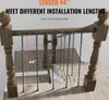 SucceBuy 44'' x 1/2'' Balustres d'escalier en acier Voir les images du produit 3