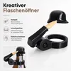 4pcs Soldatenhelm für Bierflaschen, Bierflaschenverschluss Produktbild-Vorschau 3