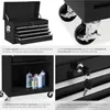 Servante d'atelier 10 compartiments - noir Voir les images du produit 4