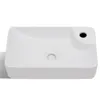 A white ceramic washbasin with a faucet hole is shown against a white background. Náhľad obrázku produktu