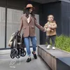 KINDERKRAFT Kočárek kombinovaný 3v1 Newly Sand beige + Mink Náhled obrázku produktu 4