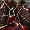 LED Lichterkette - 50 warmweiße LED - L: 7,5m - Batterie  - Indoor - transparentes Kabel Produktbild-Vorschau