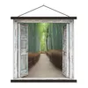 MuchoWow® Textilposter Bambus - Japan - Aussicht - Wald Produktbild-Vorschau 1