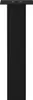 A single black table leg. Produktbild-Vorschau