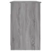Schreibtisch mit Schubladen Grau Sonoma 102x50x76 cm Produktbild-Vorschau 5