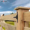 KOTARBAU® 2 St. T Scharniere schwarz L: 150 mm Kreuzgehänge Produktbild-Vorschau 2