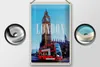Blechschild Reise 20x30cm London red Bus roter Bus Big Ben Produktbild-Vorschau 2