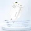 Dudao A29 65W Caricabatterie Gan 2 X Usb-C + 1 X Usb-A - Anteprima dell’immagine prodotto 2