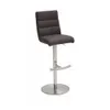 Barhocker Giulia B Barstuhl Leder Anthrazit Produktbild-Vorschau 3