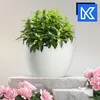 Vaso da fiori KADAX "Rafat", fioriera rotonda, vaso per Anteprima dell’immagine prodotto 3