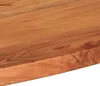 vidaXL Stolová doska 140x60x2,5 cm oválna z masívneho dreva Náhľad obrázku produktu 6
