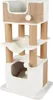 TRIXIE Kratzbaum XXL Lucano - weiß/taupe - 110 cm Produktbild-Vorschau 2