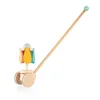 Lauflernspielzeug Holz Blume 48 cm, drehbar & wackelnd, Produktbild-Vorschau 1
