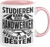 Handwerker Geschenk Tasse Studieren Kann Jeder Handwerker Produktbild-Vorschau 1