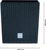 DEUBA Blumentopf 64L 40x40x41cm Rato Low Innentopf Mit Produktbild-Vorschau 49