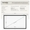 tectake Beamer-Leinwand 84 Zoll 16:9 4K HD Full HD Ultra HD Produktbild-Vorschau 5