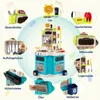 COSTWAY detská kuchynka, kuchynka pre bábiky so 113 Náhľad obrázku produktu 7