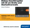 Exquisit Geschirrspüler EGSP1060-E-030F schwarz | Produktbild-Vorschau 2