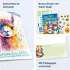 Das Grundschul-Hausaufgabenheft 2026/2027 / A5 / Lama / Produktbild-Vorschau 2