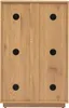 Miliboo - Schuhschrank mit heller Eichenholz-Finish und Produktbild-Vorschau 5