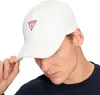 Weiße Herren-Schirmmütze mit Logo und verstellbarem Riemen Produktbild-Vorschau 3