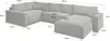 Masseno Ecksofa VELAMI L-S mit Schlaffunktion U-Form, Sofa Produktbild-Vorschau 7