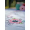 Vervaco Tischdecke Kreuzstich Set "Pastellblumen", Produktbild-Vorschau 2